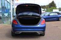 USED 2019 19 MERCEDES-BENZ C-CLASS 2.0 C220d Sport Saloon 4dr Diesel G-Tronic+ Euro 6 (s/s) (194 ps) - EURO 6 - ULEZ, SAT NAV, HTD/LEATHER, R/CAMERA, LEDS, 17" ALLOYS, CRUISE, P/SENSORS, DAB & BLUETOOTH
