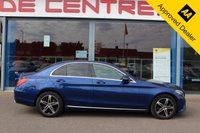 USED 2019 19 MERCEDES-BENZ C-CLASS 2.0 C220d Sport Saloon 4dr Diesel G-Tronic+ Euro 6 (s/s) (194 ps) - EURO 6 - ULEZ, SAT NAV, HTD/LEATHER, R/CAMERA, LEDS, 17" ALLOYS, CRUISE, P/SENSORS, DAB & BLUETOOTH