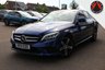 USED 2019 19 MERCEDES-BENZ C-CLASS 2.0 C220d Sport Saloon 4dr Diesel G-Tronic+ Euro 6 (s/s) (194 ps) - EURO 6 - ULEZ, SAT NAV, HTD/LEATHER, R/CAMERA, LEDS, 17" ALLOYS, CRUISE, P/SENSORS, DAB & BLUETOOTH
