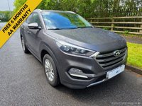 USED 2016 16 HYUNDAI TUCSON 1.7 CRDi Blue Drive Premium SUV 5dr Diesel Manual Euro 6 (s/s) (116 ps) Parking Sensors - Front and Rear