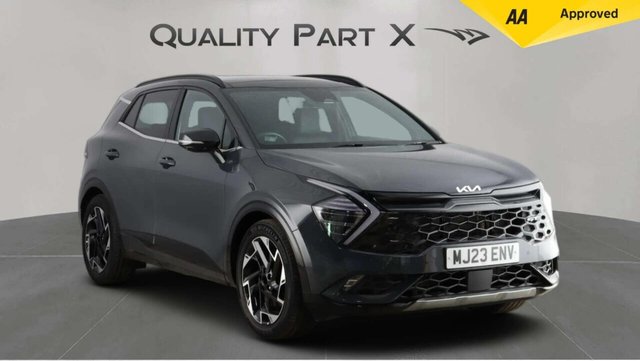 View our Kia Sportage 1.6 T-GDi MHEV GT-Line S SUV 5dr Petrol Hybrid DCT AWD Euro 6 (s/s) (148 bhp)