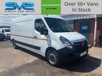2021 VAUXHALL MOVANO 2.3 CDTi 3500 LWB MED/ROOF L3 H2 EURO 6 (135BHP) CLEAN VAN &pound;10495.00