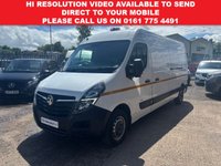USED 2021 21 VAUXHALL MOVANO 2.3 CDTi 3500 LWB MED/ROOF L3 H2 EURO 6 (135BHP) CLEAN VAN 6 MNTH WARRANTY, FULL MOT, JUST SERVICED