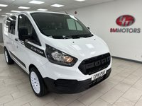 USED 2018 18 FORD TRANSIT CUSTOM 2.0 300 EcoBlue CREW VAN (6 SEATS) 5dr Diesel Manual L1 H1 Euro 6 (105 ps) 