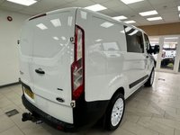 USED 2018 18 FORD TRANSIT CUSTOM 2.0 300 EcoBlue CREW VAN (6 SEATS) 5dr Diesel Manual L1 H1 Euro 6 (105 ps) 