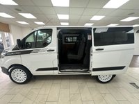 USED 2018 18 FORD TRANSIT CUSTOM 2.0 300 EcoBlue CREW VAN (6 SEATS) 5dr Diesel Manual L1 H1 Euro 6 (105 ps) 