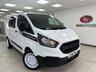 USED 2018 18 FORD TRANSIT CUSTOM 2.0 300 EcoBlue CREW VAN (6 SEATS) 5dr Diesel Manual L1 H1 Euro 6 (105 ps) 