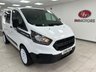 USED 2018 18 FORD TRANSIT CUSTOM 2.0 300 EcoBlue CREW VAN (6 SEATS) 5dr Diesel Manual L1 H1 Euro 6 (105 ps) 