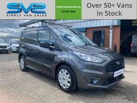 USED 2022 22 FORD TRANSIT CONNECT 1.5 240 SWB 120bhp TRED IN MET GREY, 1 OWNER 82K MILES CLEAN VAN  6 MNTH WARRANTY, FULL MOT, JUST SERVICED