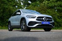 USED 2020 70 MERCEDES-BENZ GLA 1.3 GLA200 AMG Line SUV 5dr Petrol 7G-DCT Euro 6 (s/s) (163 ps) IRIDIUM SILVER METALLIC PAINTWORK + REVERSE CAMERA + HEATED SEATS