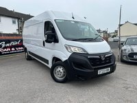 USED 2023 23 VAUXHALL MOVANO 2.2 CDTi 3500 BiTurbo Prime Panel Van 5dr Diesel Manual FWD L3 H2 Euro 6 (s/s) (140 ps) Air Con - Sat Nav - P/Sensors