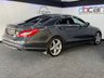 USED 2012 12 MERCEDES-BENZ CLS CLASS 3.0 CLS350 CDI V6 BlueEfficiency Sport Coupe 4dr Diesel G-Tronic+ Euro 5 (265 ps) LONG MOT VALID UNTIL MARCH 2027, 3 MERCEDES MAIN DEALER SERVICE STAMPS PLUS 2 AT A MERCEDES SPECIALIST, RECENT OIL CHANGE SERVICE BY OURSELVES, NEW FRONT BRAKE DISCS AND PADS, RECENTLY REFURBISHED 19INCH AMG 5 SPOKE ALLOYS, PRIVACY GLASS, TWIN EXHAUST, BLACK LEATHER UPHOLSTERY, HEATED ELECTRIC ADJUSTABLE SEATS, SAT NAV, REVERSING CAMERA, PARKING SENSORS, DAB RADIO, BLUETOOTH CONNECTIVITY