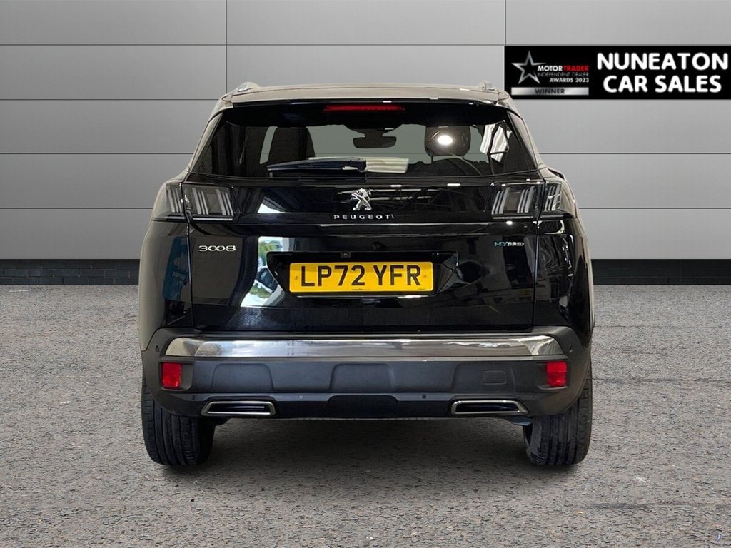 USED 2023 72 PEUGEOT 3008 1.6 13.2kWh GT SUV 5dr Petrol Plug-in Hybrid e-EAT Euro 6 (s/s) (225 ps) APPLE CAR PLAY AND ANDROID AUTO