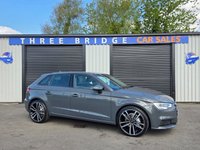 USED 2018 67 AUDI A3 1.6 TDI SE Technik Sportback 5dr Diesel Manual Euro 6 (s/s) (116 ps) 