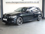 USED 2019 19 BMW 1 SERIES 1.5 116d M Sport Hatchback 5dr Diesel Auto Euro 6 (s/s) (116 ps) SATELLITE NAVIGATION + ENHANCED BLUETOOTH PHONE PREPARATION WITH USB AUDIO INTERFACE AND VOICE CONTROL + APPS CONTROL + DAB DIGITAL RADIO + CLIMATE CONTROL + AIR CONDITIONING + AUTOMATIC LED HEADLIGHTS + PARKING SENSORS + KEYLESS START + HILL HOLD START ASSIST + SELECTABLE DRIVING MODES + IN CAR ENTERTAINMENT WITH MEDIA DISPLAY + LEATHER MULTI FUNCTIONAL STEERING WHEEL + LED DAY TIME RUNNING LIGHTS + AUTOMATIC WIPERS WITH RAIN SENSOR + ELECTRIC WINDOWS + ELECTRIC HEATED DOOR MIRRORS