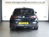 USED 2019 19 BMW 1 SERIES 1.5 116d M Sport Hatchback 5dr Diesel Auto Euro 6 (s/s) (116 ps) SATELLITE NAVIGATION + ENHANCED BLUETOOTH PHONE PREPARATION WITH USB AUDIO INTERFACE AND VOICE CONTROL + APPS CONTROL + DAB DIGITAL RADIO + CLIMATE CONTROL + AIR CONDITIONING + AUTOMATIC LED HEADLIGHTS + PARKING SENSORS + KEYLESS START + HILL HOLD START ASSIST + SELECTABLE DRIVING MODES + IN CAR ENTERTAINMENT WITH MEDIA DISPLAY + LEATHER MULTI FUNCTIONAL STEERING WHEEL + LED DAY TIME RUNNING LIGHTS + AUTOMATIC WIPERS WITH RAIN SENSOR + ELECTRIC WINDOWS + ELECTRIC HEATED DOOR MIRRORS