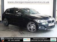 USED 2019 19 BMW 1 SERIES 1.5 116d M Sport Hatchback 5dr Diesel Auto Euro 6 (s/s) (116 ps) SATELLITE NAVIGATION + ENHANCED BLUETOOTH PHONE PREPARATION WITH USB AUDIO INTERFACE AND VOICE CONTROL + APPS CONTROL + DAB DIGITAL RADIO + CLIMATE CONTROL + AIR CONDITIONING + AUTOMATIC LED HEADLIGHTS + PARKING SENSORS + KEYLESS START + HILL HOLD START ASSIST + SELECTABLE DRIVING MODES + IN CAR ENTERTAINMENT WITH MEDIA DISPLAY + LEATHER MULTI FUNCTIONAL STEERING WHEEL + LED DAY TIME RUNNING LIGHTS + AUTOMATIC WIPERS WITH RAIN SENSOR + ELECTRIC WINDOWS + ELECTRIC HEATED DOOR MIRRORS