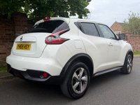 USED 2019 69 NISSAN JUKE 1.6 Acenta SUV 5dr Petrol Manual Euro 6 (112 ps) 1 OWNER, EXCELLENT SERVICE HISTORY, 3 SERVICES, 1YR MOT, ALLOYS, CLIMATE, BLUETOOTH, CRUISE, DAB RADIO CD, E/WINDOWS, R/LOCKING, FREE WARRANTY, FINANCE AVAILABLE, HPI CLEAR, PART EXCHANGE WELCOME,