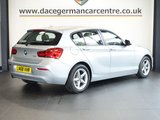 USED 2018 68 BMW 1 SERIES 1.5 118i SE Hatchback 5dr Petrol Auto Euro 6 (s/s) (136 ps) FULL SERVICE HISTORY + SATELLITE NAVIGATION + ENHANCED BLUETOOTH PHONE PREPARATION WITH USB AUDIO INTERFACE AND VOICE CONTROL + APPS CONTROL + DAB DIGITAL RADIO + DUAL ZONE CLIMATE CONTROL + AIR CONDITIONING + AUTOMATIC HEADLIGHTS + FRONT AND REAR PARKING SENSORS + COMFORT ACCESS + KEYLESS START + HILL HOLD START ASSIST + SELECTABLE DRIVING MODES + IN CAR ENTERTAINMENT WITH MEDIA DISPLAY + LEATHER MULTI FUNCTIONAL STEERING WHEEL + LED DAY TIME RUNNING LIGHTS + AUTOMATIC WIPERS WITH RAIN SENSOR +