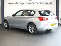 USED 2018 68 BMW 1 SERIES 1.5 118i SE Hatchback 5dr Petrol Auto Euro 6 (s/s) (136 ps) FULL SERVICE HISTORY + SATELLITE NAVIGATION + ENHANCED BLUETOOTH PHONE PREPARATION WITH USB AUDIO INTERFACE AND VOICE CONTROL + APPS CONTROL + DAB DIGITAL RADIO + DUAL ZONE CLIMATE CONTROL + AIR CONDITIONING + AUTOMATIC HEADLIGHTS + FRONT AND REAR PARKING SENSORS + COMFORT ACCESS + KEYLESS START + HILL HOLD START ASSIST + SELECTABLE DRIVING MODES + IN CAR ENTERTAINMENT WITH MEDIA DISPLAY + LEATHER MULTI FUNCTIONAL STEERING WHEEL + LED DAY TIME RUNNING LIGHTS + AUTOMATIC WIPERS WITH RAIN SENSOR +