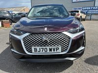 USED 2020 70 DS AUTOMOBILES DS 3 CROSSBACK E-TENSE 50kWh Ultra Prestige Crossback 5dr Electric Auto (136 ps) 2 OWNERS FROM NEW* FULL EV* AUTOMATIC* SAT NAV* PARKING SENSORS* REVERSING CAMERA* CRUISE CONTROL* ELECTRIC HANDBRAKE* LANE ASSIST* HEADS UP SPEED DISPLAY* ECO / SPORT MODE