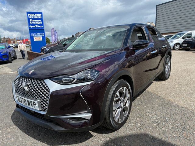 View our DS Automobiles DS 3 Crossback E-TENSE 50kWh Ultra Prestige Crossback 5dr Electric Auto (136 ps)