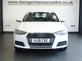 USED 2016 16 AUDI A4 AVANT 1.4 TFSI Sport Estate 5dr Petrol Manual Euro 6 (s/s) (150 ps) FULL SERVICE HISTORY +  SATELLITE NAVIGATION + APPLE CARPLAY / ANDROID AUTO + BLUETOOTH PHONE AND MEDIA CONNECTIVITY + APPS CONTROL + IN CAR ENTERTAINMENT WITH MEDIA DISPLAY + AUTOMATIC BI XENON HEADLIGHTS + DAB DIGITAL RADIO + THREE ZONE CLIMATE CONTROL + AIR CONDITIONING + ECO STOP/START SYSTEM + PARKING SENSORS + 17 INCH ALLOY WHEELS + AUTOMATIC WIPERS WITH RAIN SENSOR + KEYLESS START + FRONT AND REAR ELECTRIC WINDOWS + LED DAY TIME RUNNING LIGHTS + ELECTRIC HEATED DOOR MIRRORS