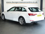 USED 2016 16 AUDI A4 AVANT 1.4 TFSI Sport Estate 5dr Petrol Manual Euro 6 (s/s) (150 ps) FULL SERVICE HISTORY +  SATELLITE NAVIGATION + APPLE CARPLAY / ANDROID AUTO + BLUETOOTH PHONE AND MEDIA CONNECTIVITY + APPS CONTROL + IN CAR ENTERTAINMENT WITH MEDIA DISPLAY + AUTOMATIC BI XENON HEADLIGHTS + DAB DIGITAL RADIO + THREE ZONE CLIMATE CONTROL + AIR CONDITIONING + ECO STOP/START SYSTEM + PARKING SENSORS + 17 INCH ALLOY WHEELS + AUTOMATIC WIPERS WITH RAIN SENSOR + KEYLESS START + FRONT AND REAR ELECTRIC WINDOWS + LED DAY TIME RUNNING LIGHTS + ELECTRIC HEATED DOOR MIRRORS