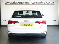 USED 2016 16 AUDI A4 AVANT 1.4 TFSI Sport Estate 5dr Petrol Manual Euro 6 (s/s) (150 ps) FULL SERVICE HISTORY +  SATELLITE NAVIGATION + APPLE CARPLAY / ANDROID AUTO + BLUETOOTH PHONE AND MEDIA CONNECTIVITY + APPS CONTROL + IN CAR ENTERTAINMENT WITH MEDIA DISPLAY + AUTOMATIC BI XENON HEADLIGHTS + DAB DIGITAL RADIO + THREE ZONE CLIMATE CONTROL + AIR CONDITIONING + ECO STOP/START SYSTEM + PARKING SENSORS + 17 INCH ALLOY WHEELS + AUTOMATIC WIPERS WITH RAIN SENSOR + KEYLESS START + FRONT AND REAR ELECTRIC WINDOWS + LED DAY TIME RUNNING LIGHTS + ELECTRIC HEATED DOOR MIRRORS