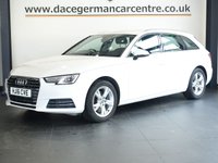 USED 2016 16 AUDI A4 AVANT 1.4 TFSI Sport Estate 5dr Petrol Manual Euro 6 (s/s) (150 ps) FULL SERVICE HISTORY +  SATELLITE NAVIGATION + APPLE CARPLAY / ANDROID AUTO + BLUETOOTH PHONE AND MEDIA CONNECTIVITY + APPS CONTROL + IN CAR ENTERTAINMENT WITH MEDIA DISPLAY + AUTOMATIC BI XENON HEADLIGHTS + DAB DIGITAL RADIO + THREE ZONE CLIMATE CONTROL + AIR CONDITIONING + ECO STOP/START SYSTEM + PARKING SENSORS + 17 INCH ALLOY WHEELS + AUTOMATIC WIPERS WITH RAIN SENSOR + KEYLESS START + FRONT AND REAR ELECTRIC WINDOWS + LED DAY TIME RUNNING LIGHTS + ELECTRIC HEATED DOOR MIRRORS