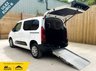 USED 2021 70 CITROEN BERLINGO 3 Seat Auto Wheelchair Accessible Disabled Access Vehicle WAV 