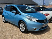 USED 2016 65 NISSAN NOTE 1.2 Acenta Premium Hatchback 5dr Petrol Manual Euro 6 (s/s) (80 ps) &pound;20 Tax + Sat Nav + Bluetooth