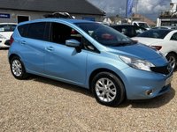 USED 2016 65 NISSAN NOTE 1.2 Acenta Premium Hatchback 5dr Petrol Manual Euro 6 (s/s) (80 ps) &pound;20 Tax + Sat Nav + Bluetooth