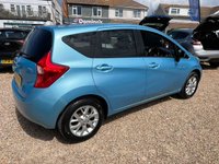 USED 2016 65 NISSAN NOTE 1.2 Acenta Premium Hatchback 5dr Petrol Manual Euro 6 (s/s) (80 ps) &pound;20 Tax + Sat Nav + Bluetooth
