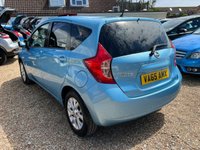 USED 2016 65 NISSAN NOTE 1.2 Acenta Premium Hatchback 5dr Petrol Manual Euro 6 (s/s) (80 ps) &pound;20 Tax + Sat Nav + Bluetooth