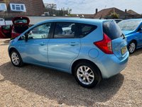 USED 2016 65 NISSAN NOTE 1.2 Acenta Premium Hatchback 5dr Petrol Manual Euro 6 (s/s) (80 ps) &pound;20 Tax + Sat Nav + Bluetooth
