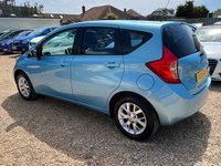 USED 2016 65 NISSAN NOTE 1.2 Acenta Premium Hatchback 5dr Petrol Manual Euro 6 (s/s) (80 ps) &pound;20 Tax + Sat Nav + Bluetooth