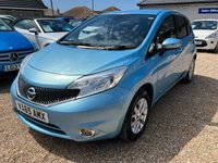 USED 2016 65 NISSAN NOTE 1.2 Acenta Premium Hatchback 5dr Petrol Manual Euro 6 (s/s) (80 ps) &pound;20 Tax + Sat Nav + Bluetooth