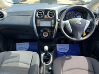USED 2016 65 NISSAN NOTE 1.2 Acenta Premium Hatchback 5dr Petrol Manual Euro 6 (s/s) (80 ps) &pound;20 Tax + Sat Nav + Bluetooth