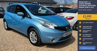 USED 2016 65 NISSAN NOTE 1.2 Acenta Premium Hatchback 5dr Petrol Manual Euro 6 (s/s) (80 ps) &pound;20 Tax + Sat Nav + Bluetooth