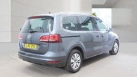 USED 2016 66 VOLKSWAGEN SHARAN 2.0 TDI BlueMotion Tech SE Nav MPV 5dr Diesel DSG Euro 6 (s/s) (150 ps) EXCEPTIONALLY WELL MAINTAINED 7 SEAT FAMILY PEOPLE CARRIER - COMES WITH A FULL SERVICE HISTORY + 7 SEATS + SATELLITE NAVIGATION + BLUETOOTH PHONE AND MEDIA CONNECTIVITY + DAB DIGITAL RADIO + FRONT AND REAR PARKING SENSORS + THREE ZONE AIR CONDITIONING WITH CLIMATE CONTROL + HILL HOLD START ASSISTANCE + IN CAR ENTERTAINMENT WITH TOUCH SCREEN MEDIA DISPLAY + AUTOMATIC WIPERS WITH RAIN SENSORS + CRUISE CONTROL + ECO STOP/START SYSTEM + DAYTIME RUNNING LIGHTS + ROOF SPOILER + LEATHER MULTIFUNCTIONAL