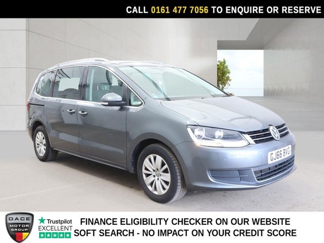View our Volkswagen Sharan 2.0 TDI BlueMotion Tech SE Nav MPV 5dr Diesel DSG Euro 6 (s/s) (150 ps)