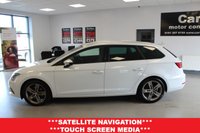 USED 2019 68 SEAT LEON 2.0 TSI FR ST 5dr Petrol DSG Euro 6 (s/s) (190 ps) ***SERVICE HISTORY***AUTOMATIC***SAT NAV***DIGITAL DASH***APPLE CAR PLAY***MIRROR LINK***CRUISE CONTROL***TOUCH SCREEN MEDIA***FRONT AND REAR PARKING AID***SPORTS SEATS***DAB RADIO***HEATED /FOLDING DOOR MIRRORS***PADDLE SHIFT***VOICE CONTROL***