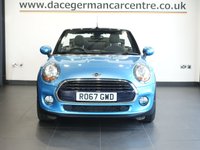USED 2017 67 MINI CONVERTIBLE 1.5 Cooper Convertible 2dr Petrol Manual Euro 6 (s/s) (136 ps) BEAUTIFUL CONVERTIBLE MINI - COMES WITH A DOCUMENTED MINI MAIN DEALER SERVICE HISTORY + PEPPER PACK + APPS CONTROL + BLUETOOTH INCLUDING MEDIA STREAMING + KEYLESS START + AUTOMATIC HEADLIGHTS + LEATHER MULTI FUNCTIONAL STEERING WHEEL + IN CAR ENTERTAINMENT WITH MEDIA DISPLAY + ECO STOP START SYSTEM + DAY TIME RUNNING LIGHTS + CLIMATE CONTROL + AIR CONDITIONING + DAB DIGITAL RADIO + AUTOMATIC WIPERS WITH RAIN SENSOR + ELECTRIC WINDOWS + ELECTRIC HEATED DOOR MIRRORS + 16 INCH ALLOY WHEELS.....