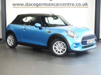 USED 2017 67 MINI CONVERTIBLE 1.5 Cooper Convertible 2dr Petrol Manual Euro 6 (s/s) (136 ps) BEAUTIFUL CONVERTIBLE MINI - COMES WITH A DOCUMENTED MINI MAIN DEALER SERVICE HISTORY + PEPPER PACK + APPS CONTROL + BLUETOOTH INCLUDING MEDIA STREAMING + KEYLESS START + AUTOMATIC HEADLIGHTS + LEATHER MULTI FUNCTIONAL STEERING WHEEL + IN CAR ENTERTAINMENT WITH MEDIA DISPLAY + ECO STOP START SYSTEM + DAY TIME RUNNING LIGHTS + CLIMATE CONTROL + AIR CONDITIONING + DAB DIGITAL RADIO + AUTOMATIC WIPERS WITH RAIN SENSOR + ELECTRIC WINDOWS + ELECTRIC HEATED DOOR MIRRORS + 16 INCH ALLOY WHEELS.....