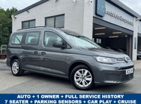 USED 2023 72 VOLKSWAGEN CADDY MAXI 2.0 TDI Life MPV 5dr Diesel DSG Euro 6 (s/s) (122 ps) AUTO -- 7 SEATER -- CAR PLAY -- CRUISE -- F/R PARKING SENSORS