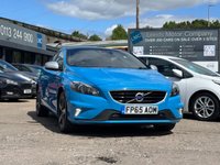 USED 2015 65 VOLVO V40 2.0 D4 R-Design Lux Nav Hatchback 5dr Diesel Manual Euro 6 (s/s) (190 ps) 1 OWNER + NAV + SENSORS + FDSH + PANORAMIC SUNROOF + FSH