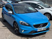USED 2015 65 VOLVO V40 2.0 D4 R-Design Lux Nav Hatchback 5dr Diesel Manual Euro 6 (s/s) (190 ps) 1 OWNER + NAV + SENSORS + FDSH + PANORAMIC SUNROOF + FSH