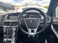 USED 2015 65 VOLVO V40 2.0 D4 R-Design Lux Nav Hatchback 5dr Diesel Manual Euro 6 (s/s) (190 ps) 1 OWNER + NAV + SENSORS + FDSH + PANORAMIC SUNROOF + FSH