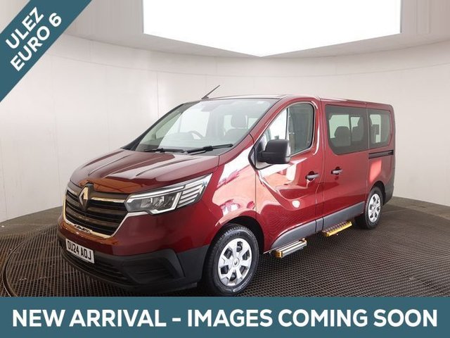 View our Renault Trafic 6 Seat Wheelchair Accessible Disabled Access Vehicle WAV